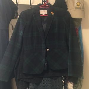 Banana Republic Plaid Blazer